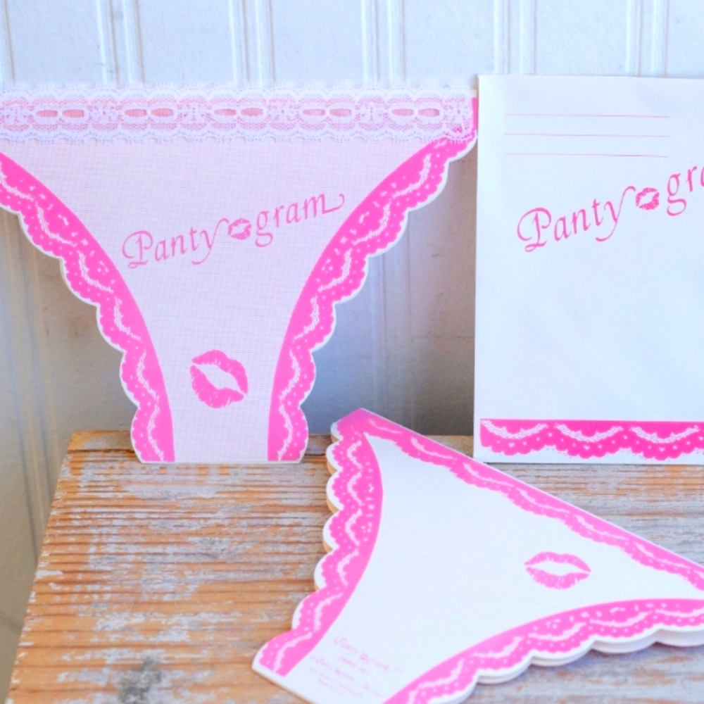 Vintage sexy panty cards NEW from 1980s 80s